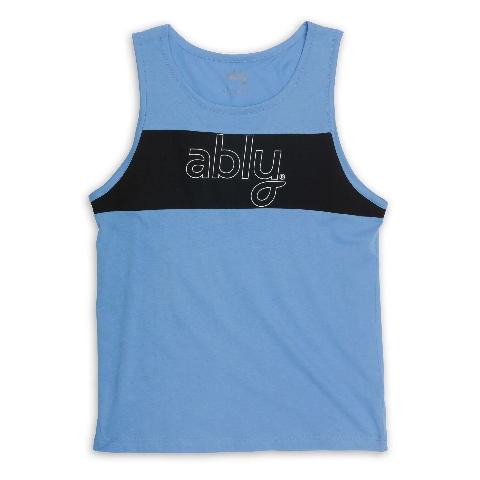 Outline Tank | Men's Cotton Mesh Tank Top sold by Ably Apparel product image thumbnail 4