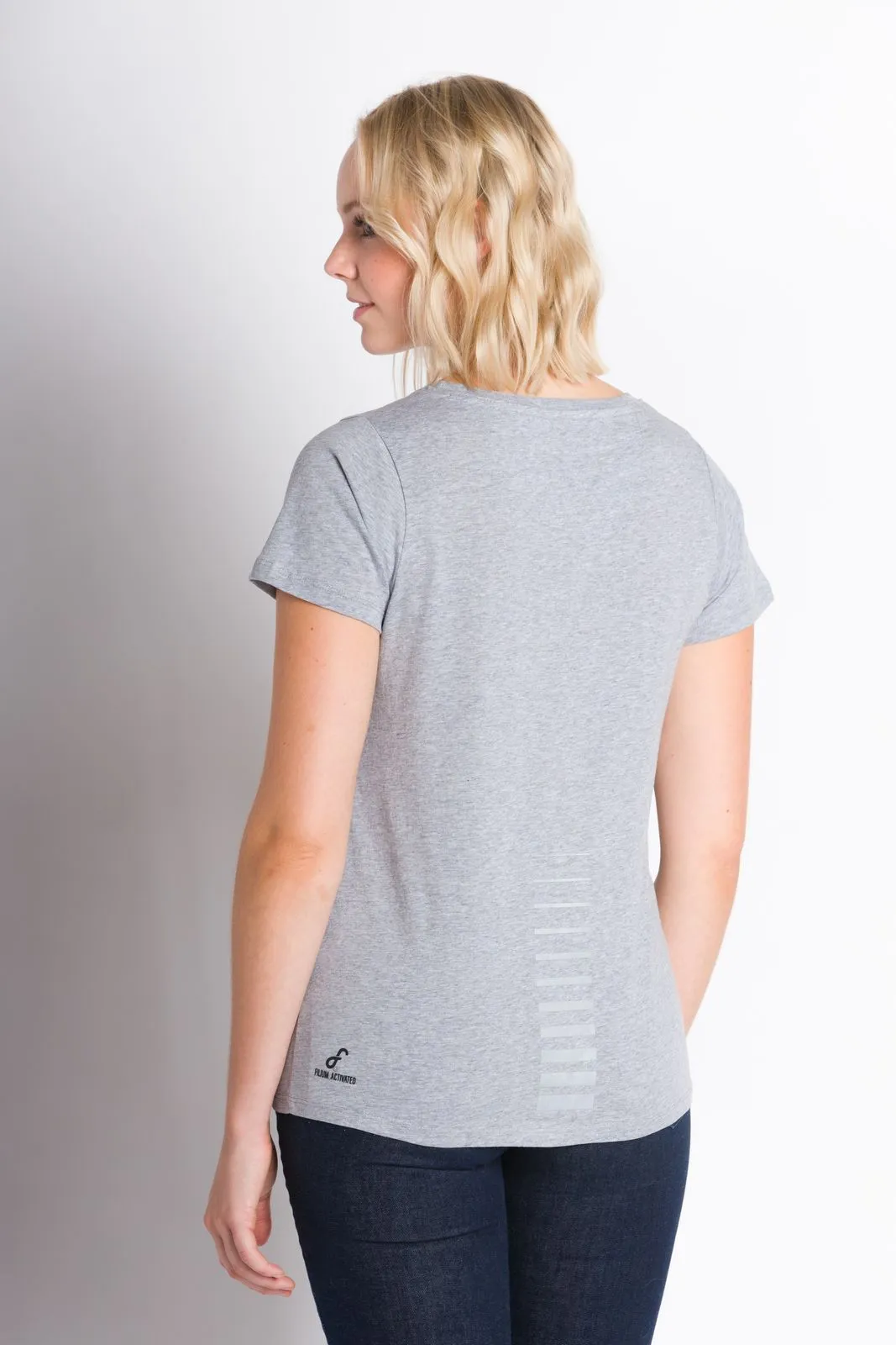 Buttercup | Women's Cotton Shirt With Reflective Striping sold by Ably Apparel product image thumbnail 3