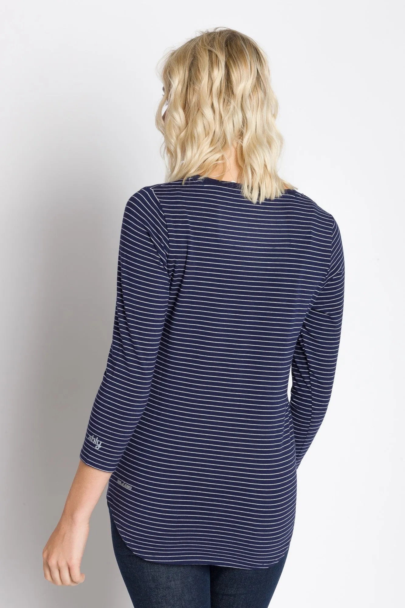 Rosette | Women's 3/4 Sleeve Cotton/Modal Top sold by Ably Apparel product image thumbnail 3