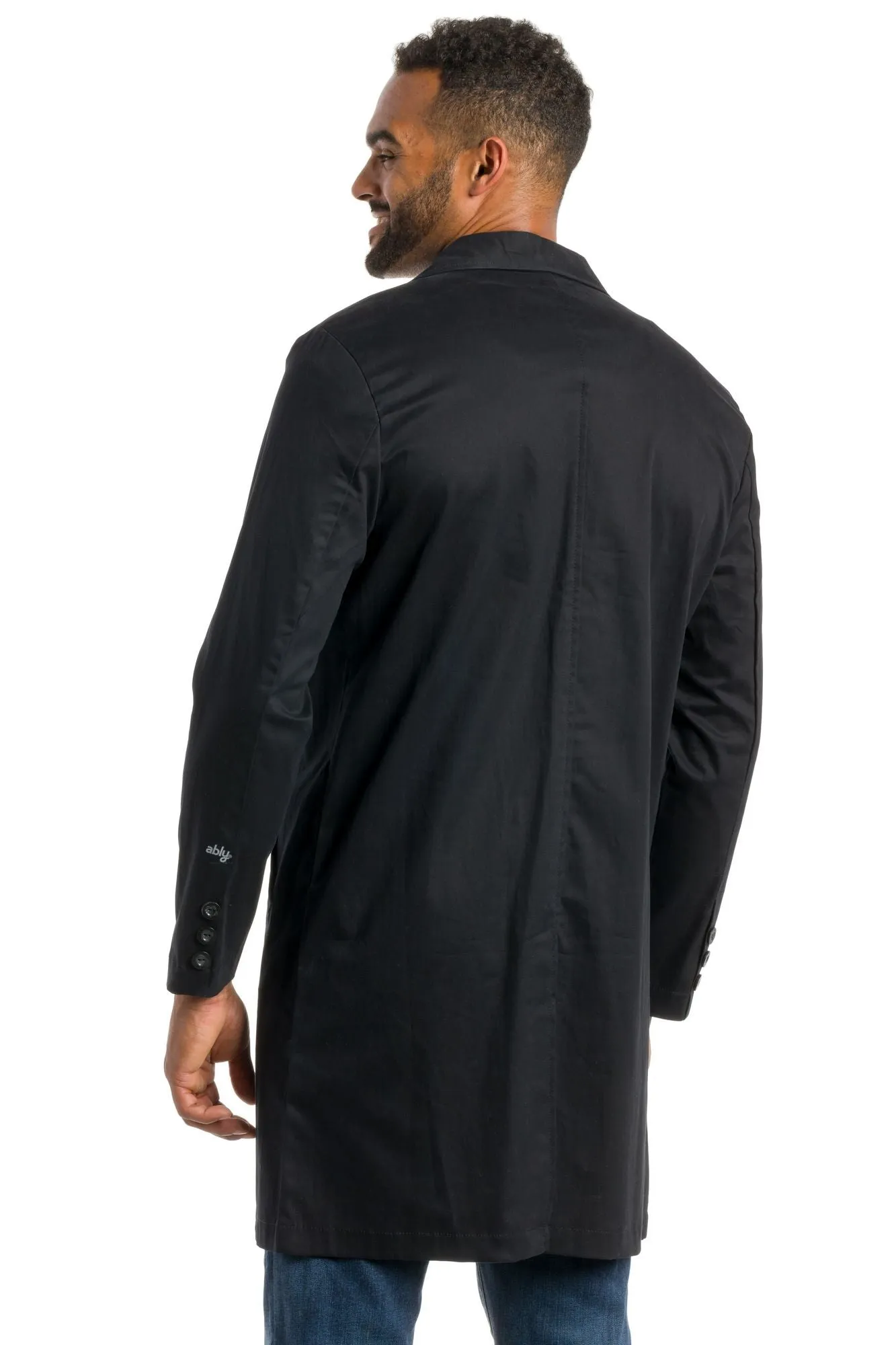 Auberon | Men's Cotton Top Coat sold by Ably Apparel product image thumbnail 2