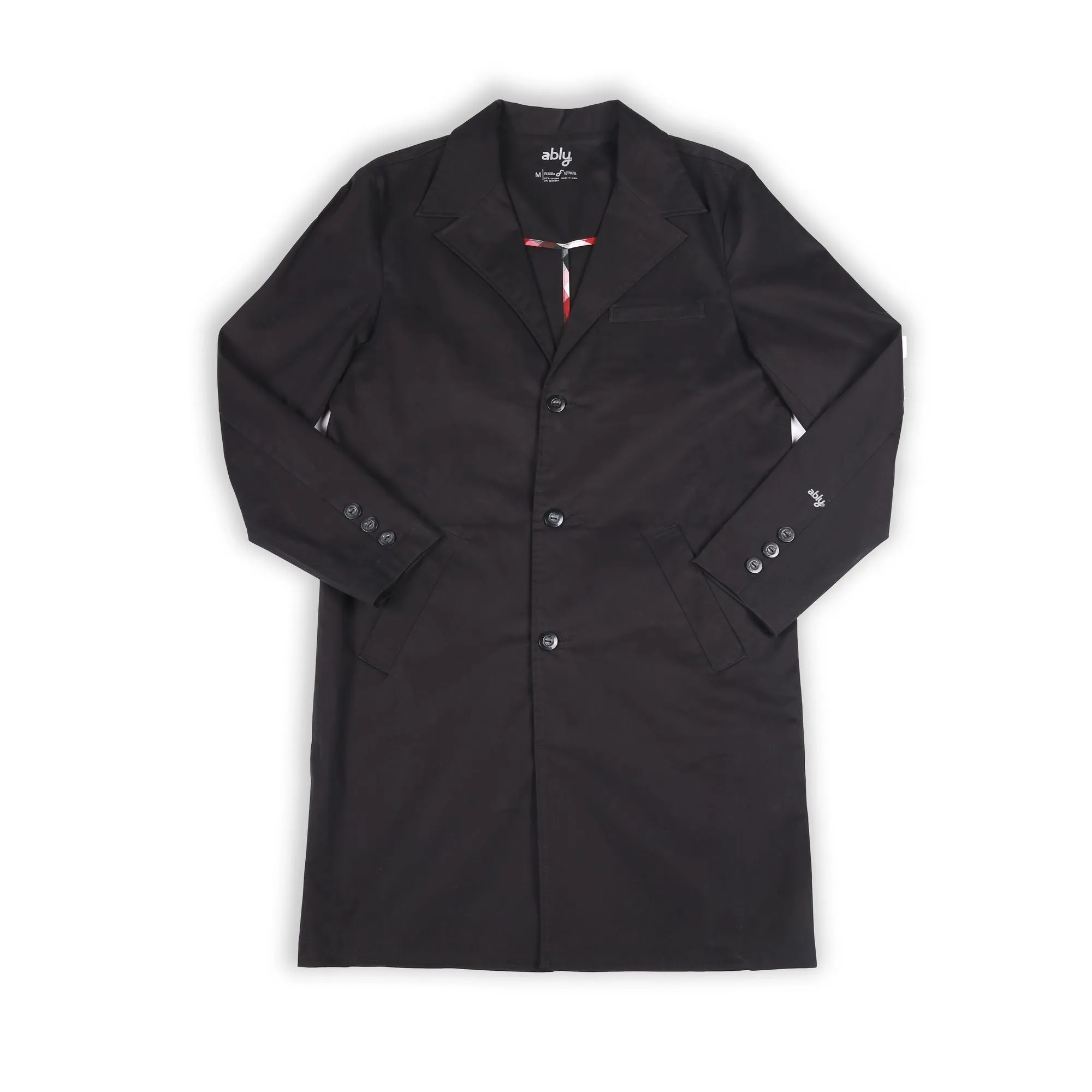 Auberon | Men's Cotton Top Coat sold by Ably Apparel product image thumbnail 5
