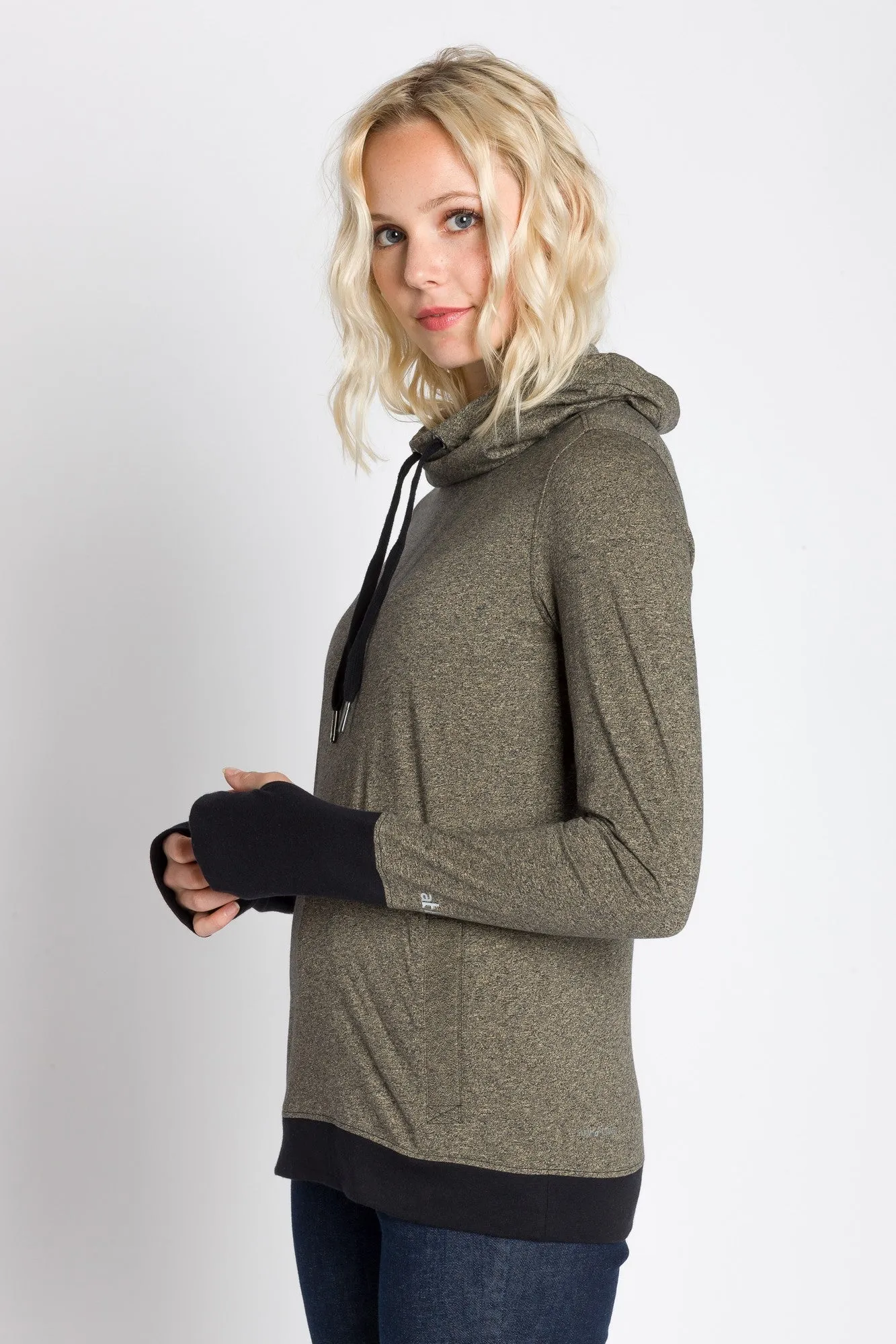 Poet | Women's Cowl Neck Jersey Top sold by Ably Apparel product image thumbnail 2