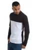 Travis | Men's Color Block Crew Neck sold by Ably Apparel