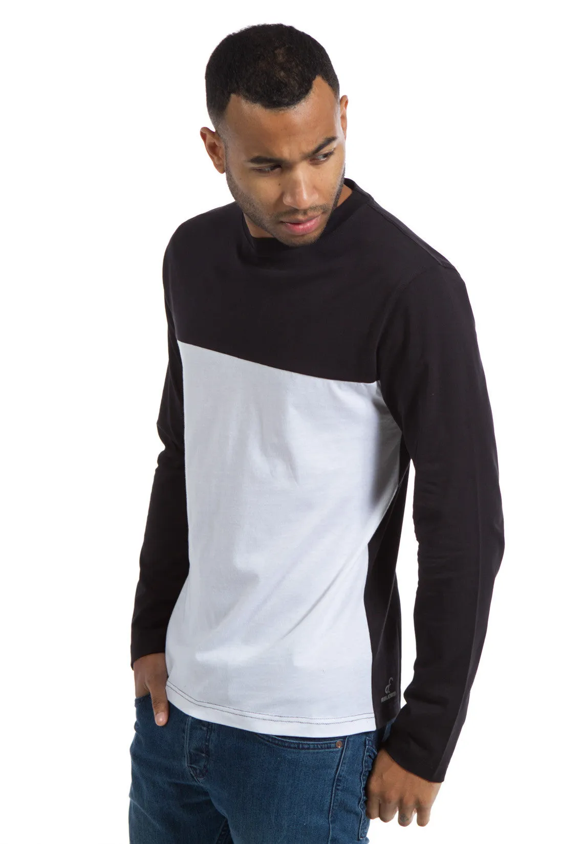 Travis | Men's Color Block Crew Neck sold by Ably Apparel product image thumbnail 2