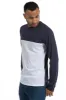Travis | Men's Color Block Crew Neck sold by Ably Apparel