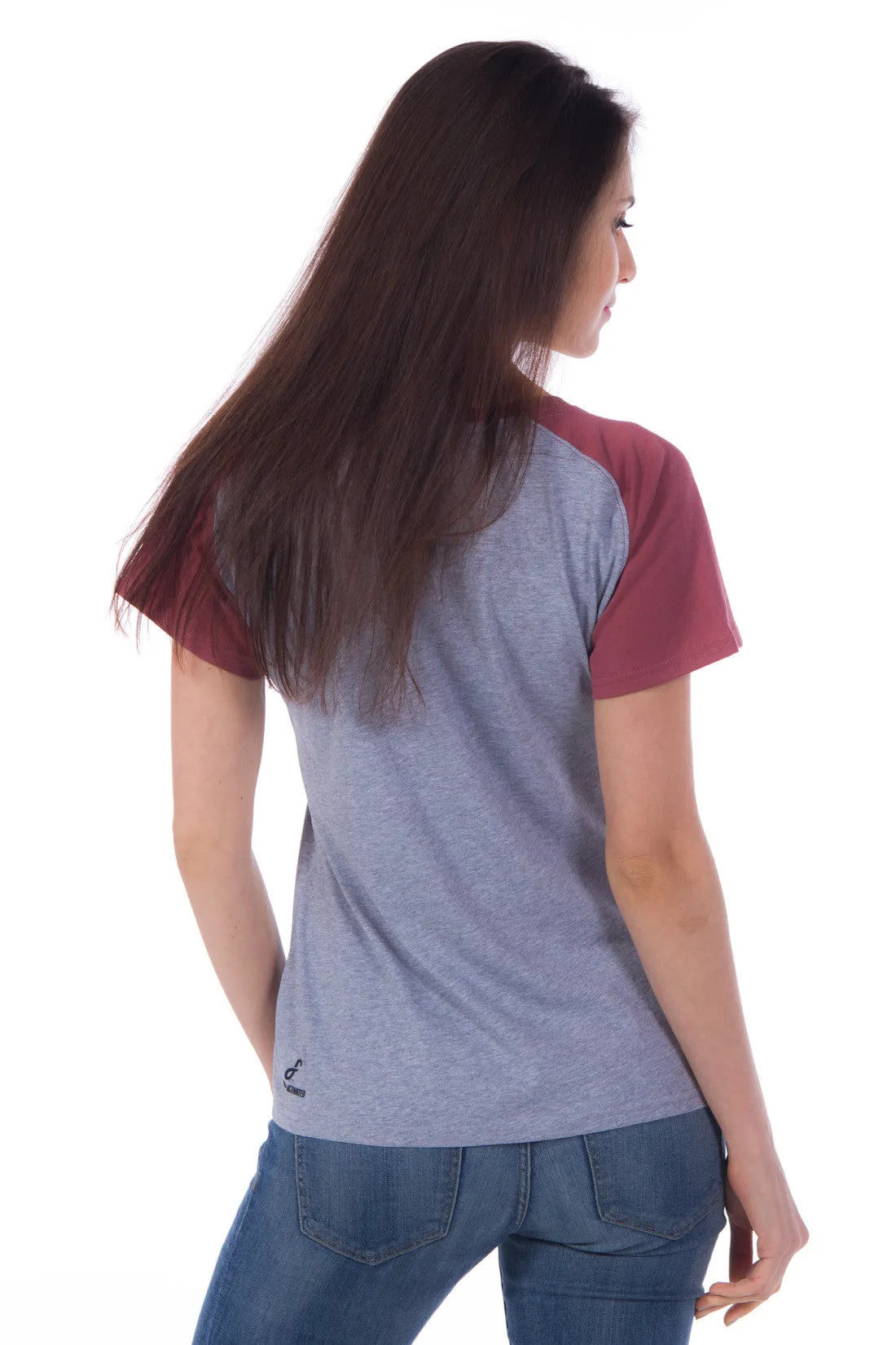 Kimberly | Women's Color Blocked V-neck sold by Ably Apparel product image thumbnail 5