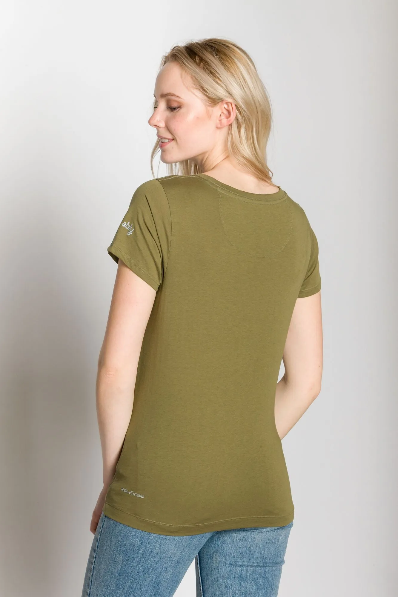 Sketched Floral | Women's Printed T-Shirt sold by Ably Apparel product image thumbnail 3