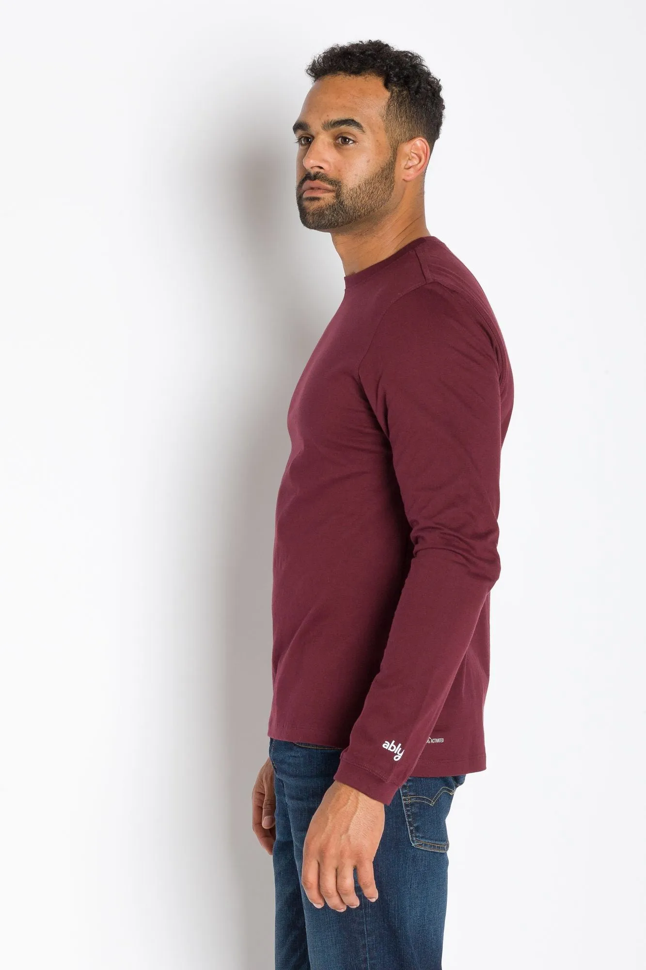 Douglas Heavy Tee | Men's Long Sleeve Shirt sold by Ably Apparel product image thumbnail 5