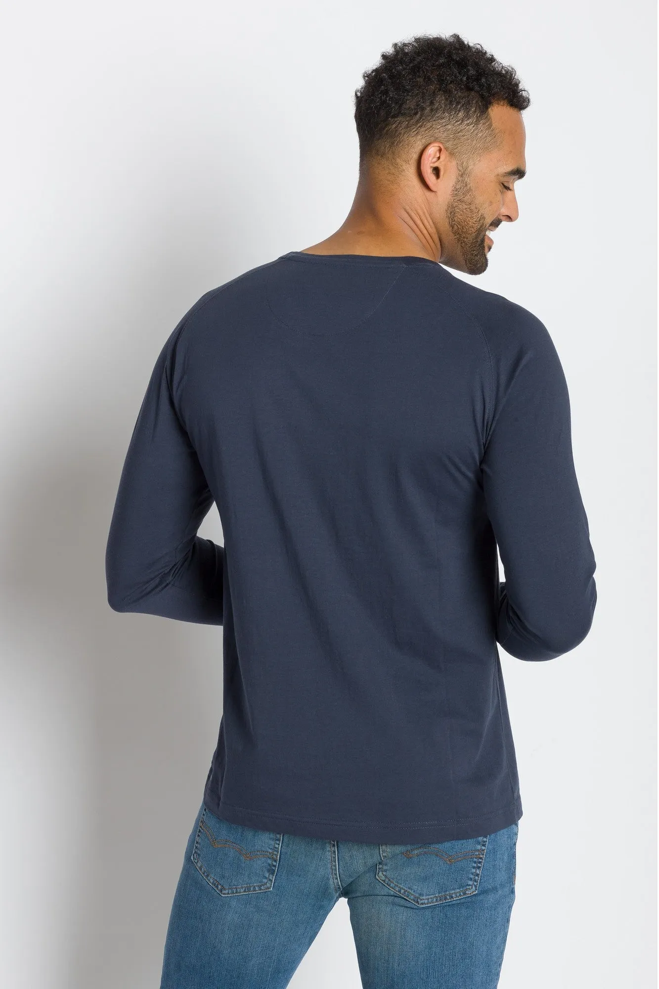 Papa | Men's Raglan Long Sleeve Tee sold by Ably Apparel product image thumbnail 3
