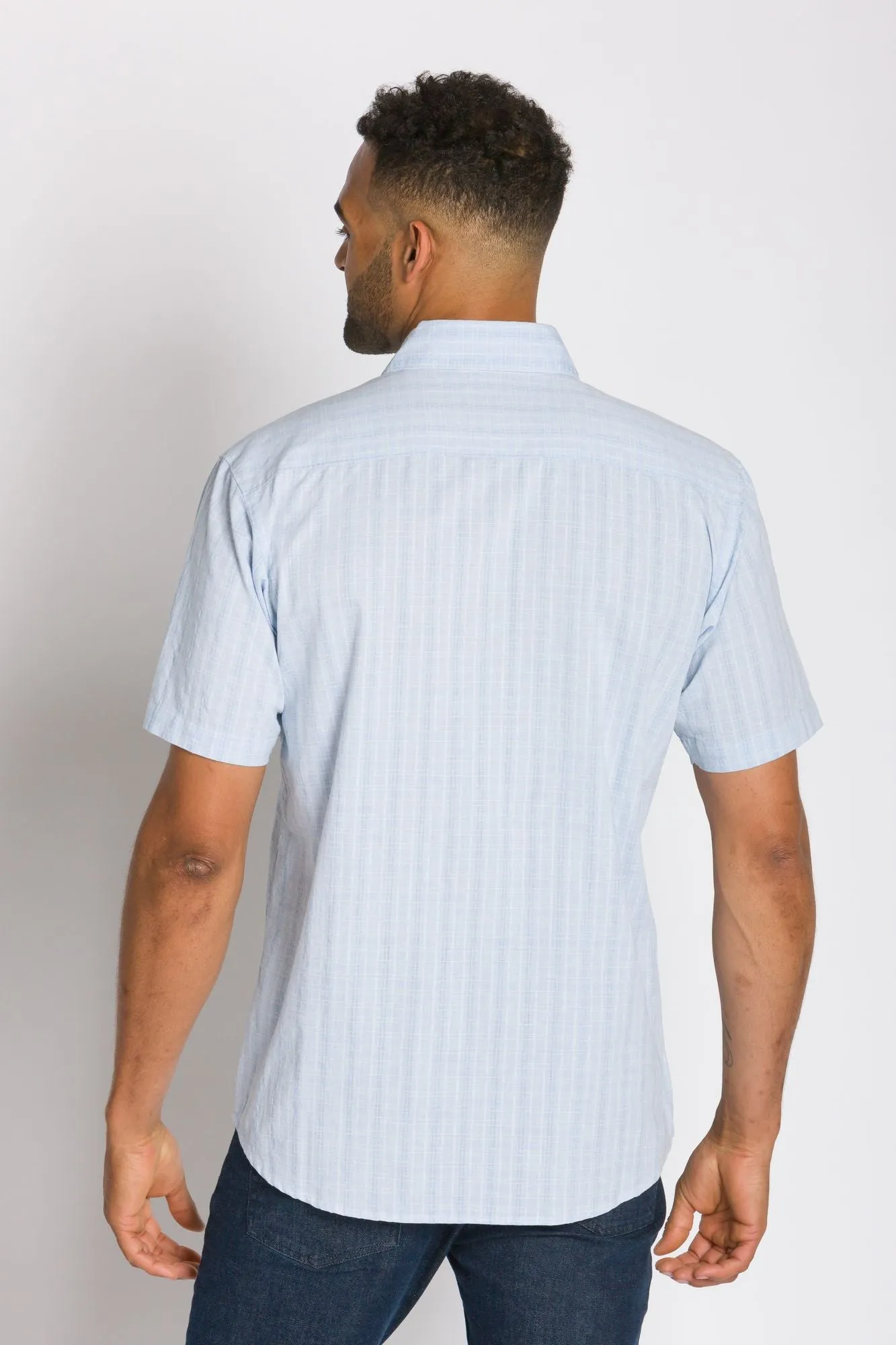Jesse | Men's Short Sleeve Button-Up Shirt sold by Ably Apparel product image thumbnail 3
