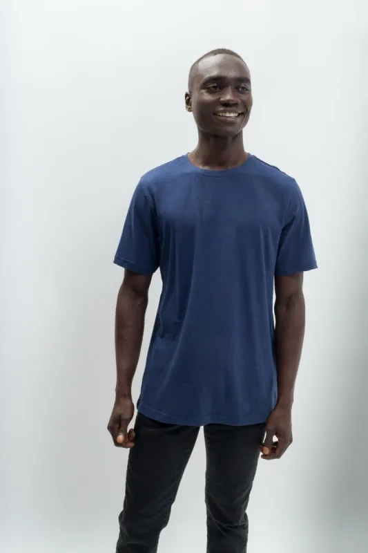 Noah | Men's Anti-Stain Linen Cotton Blend Crew Neck T-Shirt sold by Ably Apparel