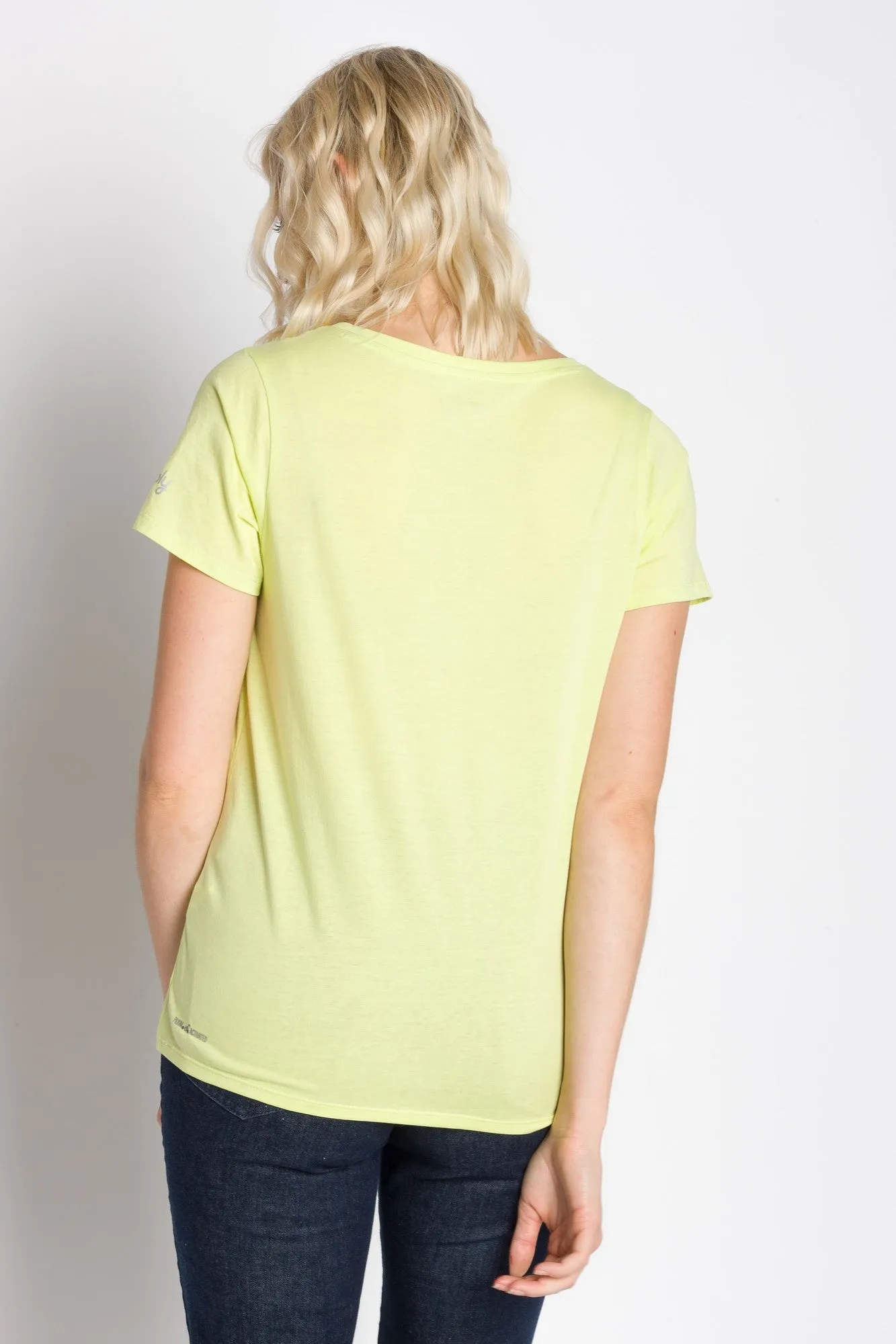 Vanessa | Women's Anti-Stain Deep V-neck sold by Ably Apparel product image thumbnail 3