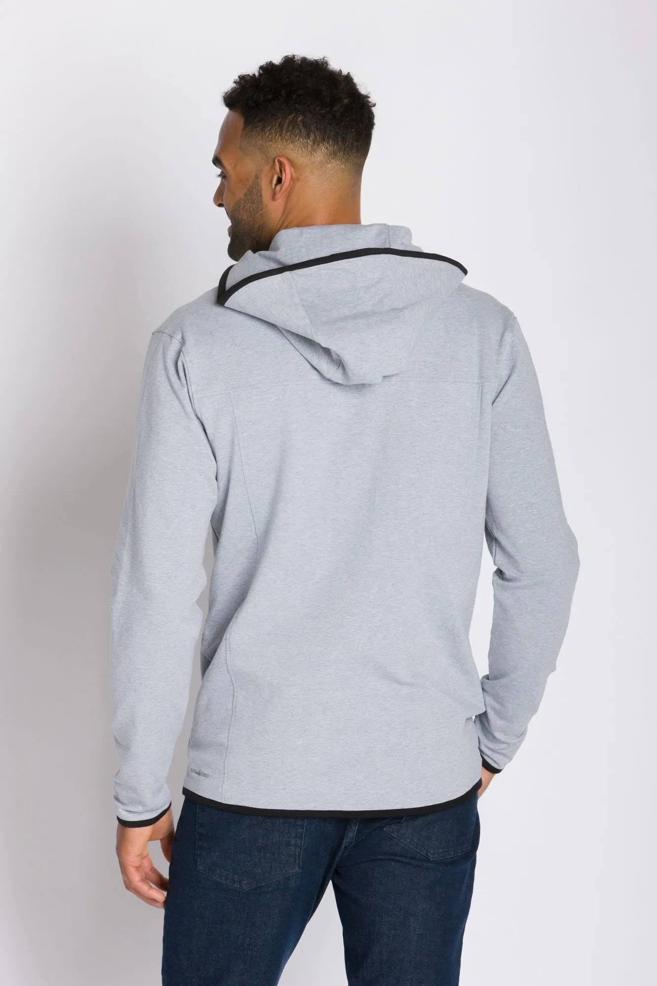 Cooper | Men's Lightweight French Terry Scuba Hoodie sold by Ably Apparel product image thumbnail 3
