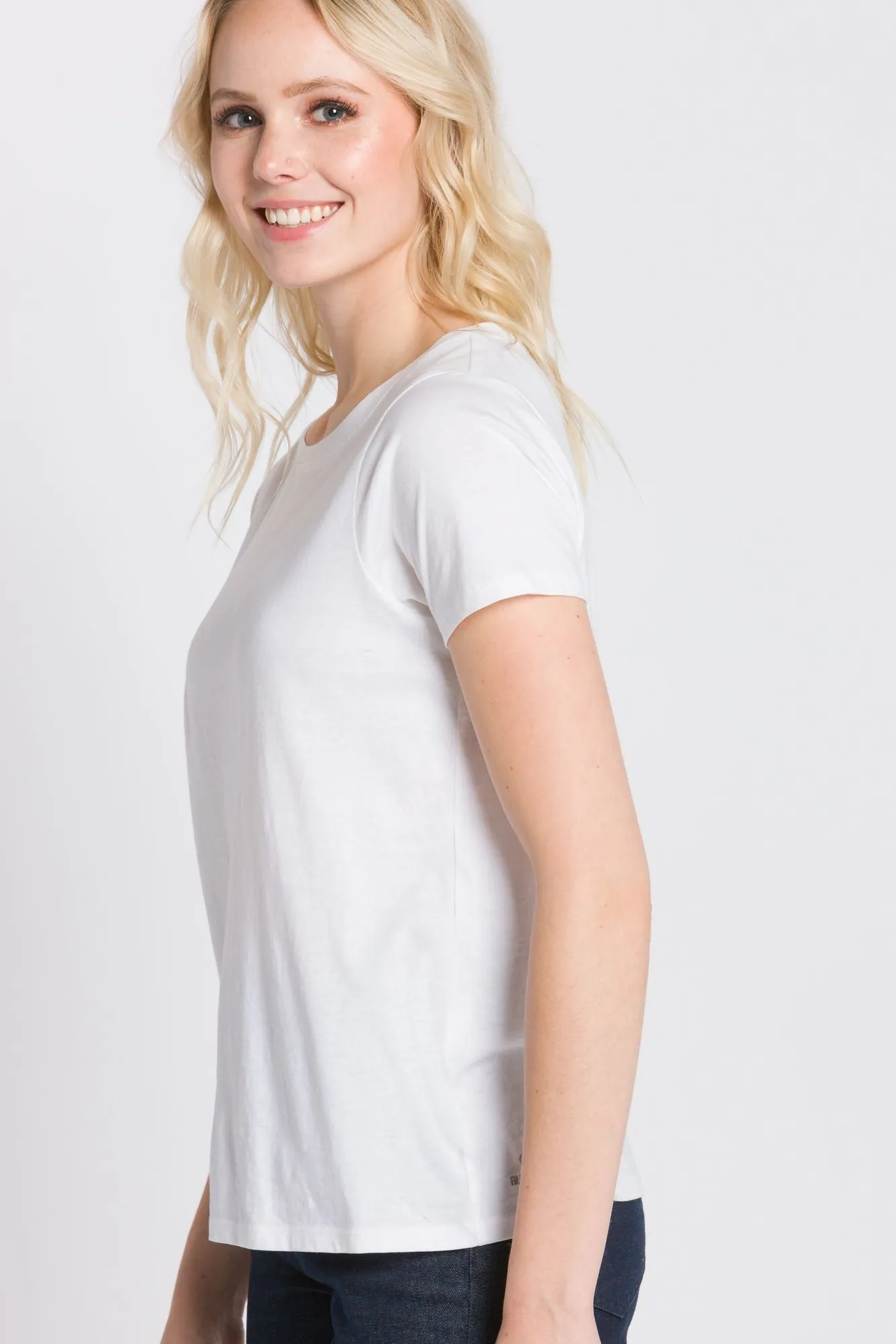 Daffodil | Women's Anti-Stain Pocket-less Tee sold by Ably Apparel product image thumbnail 2