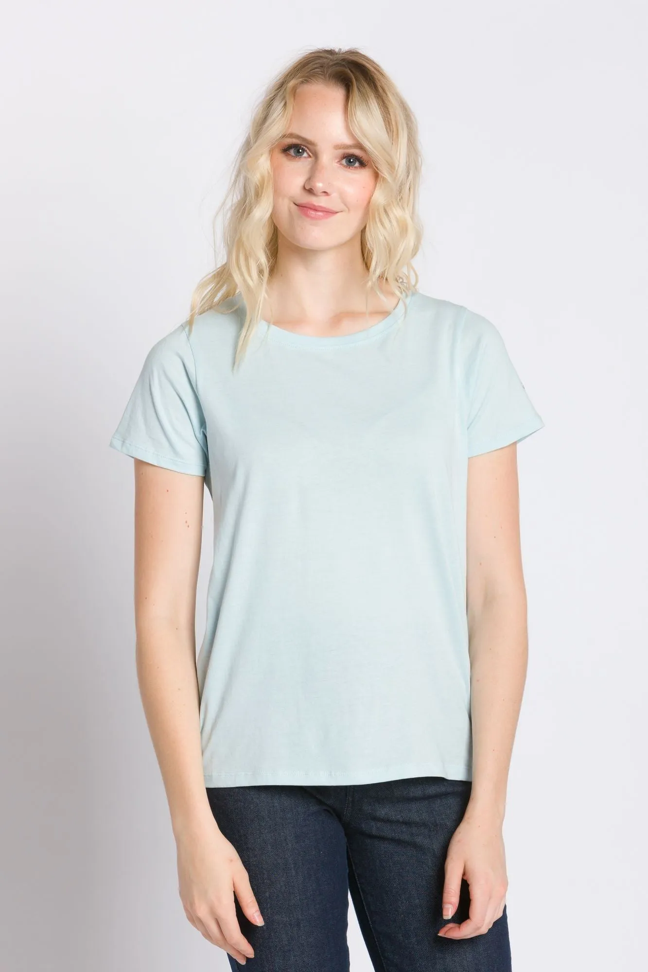 Daffodil | Women's Anti-Stain Pocket-less Tee sold by Ably Apparel product image thumbnail 5