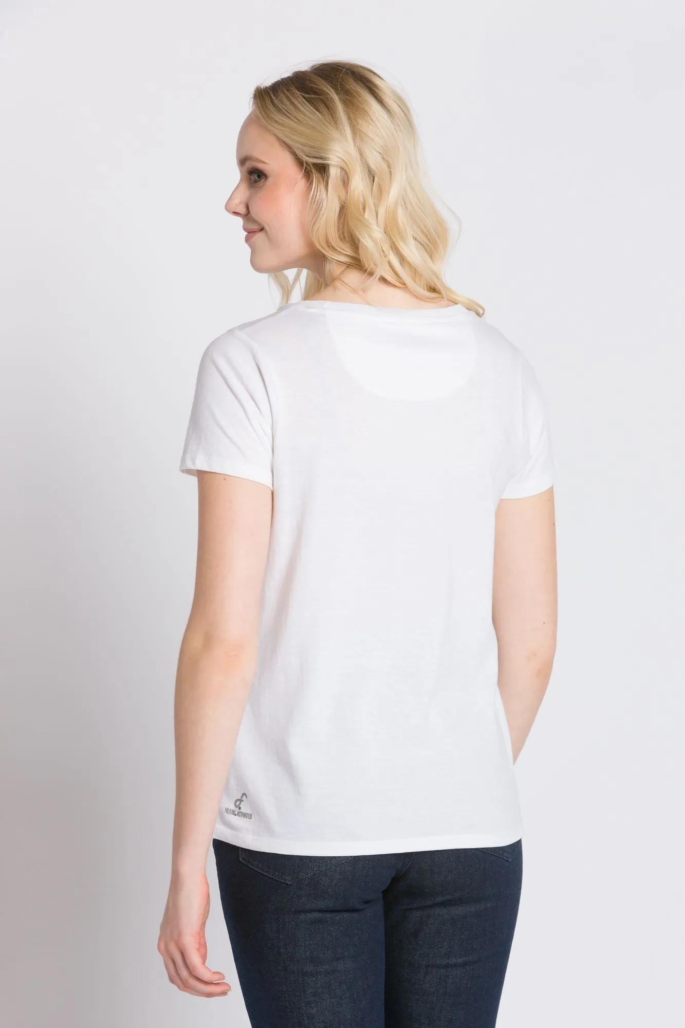 Daffodil | Women's Anti-Stain Pocket-less Tee sold by Ably Apparel product image thumbnail 3