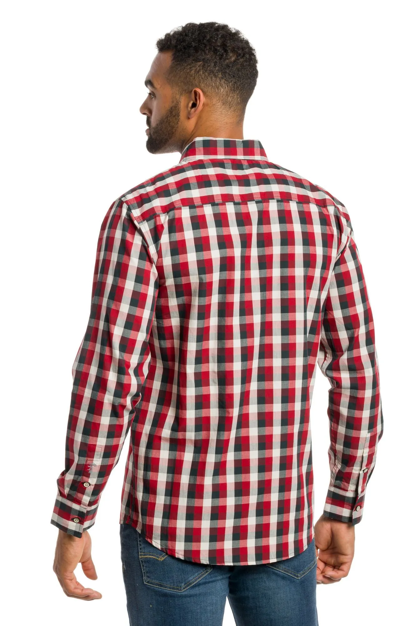 Evergreen | Men's Long Sleeve Button Up Shirt sold by Ably Apparel product image thumbnail 2