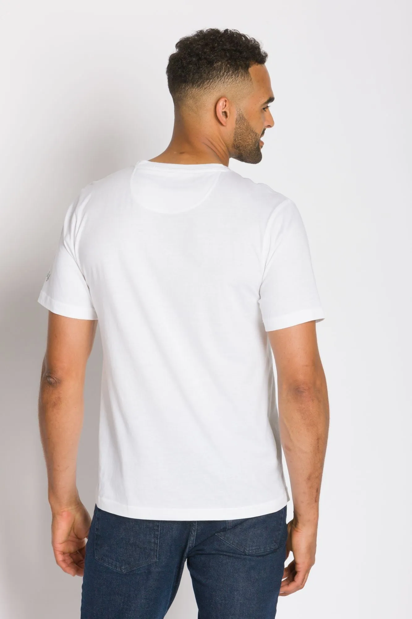 Tourist | Men's Anti-Stain Pocket-less Tee sold by Ably Apparel product image thumbnail 3