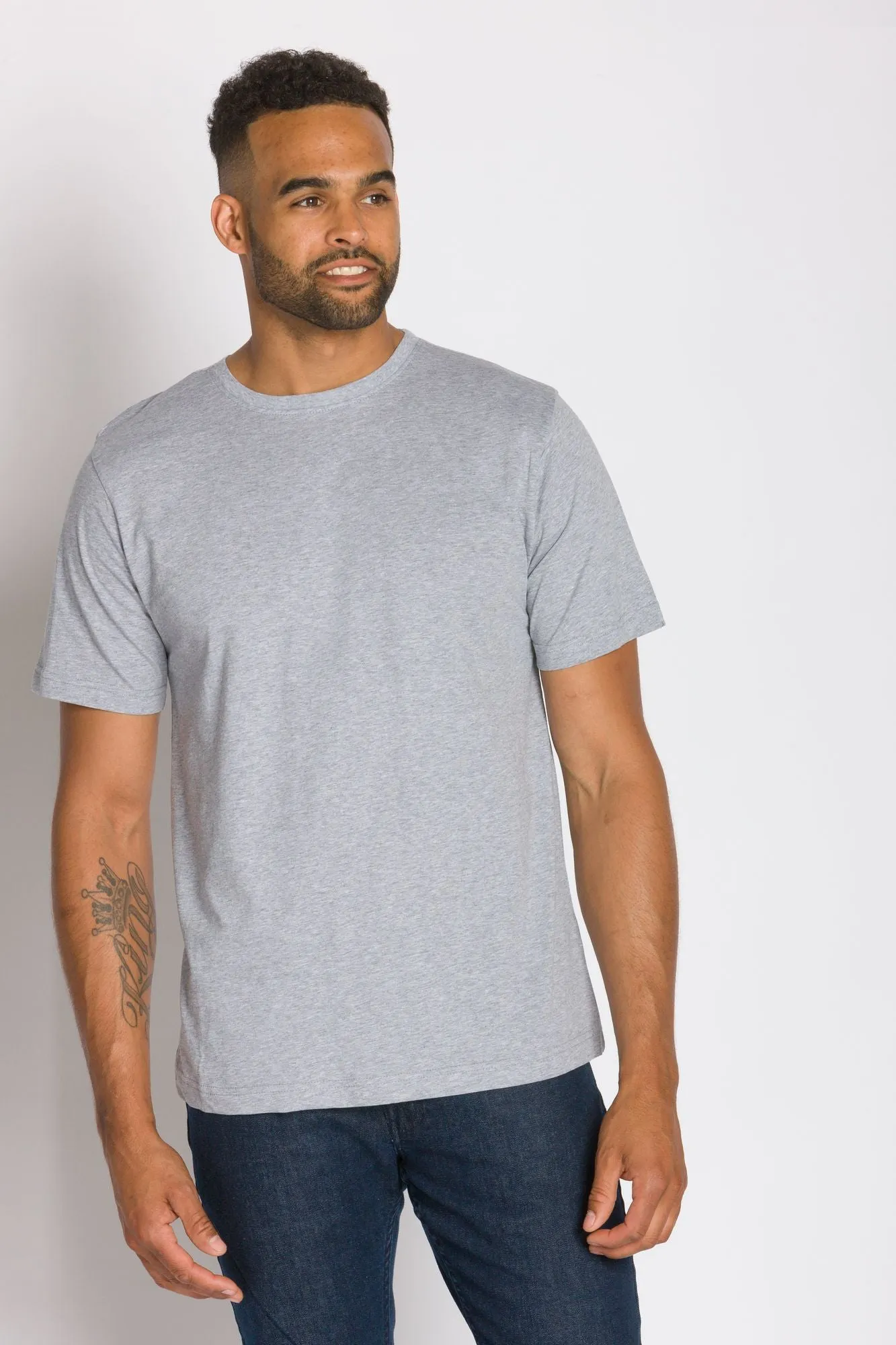 Tourist | Men's Anti-Stain Pocket-less Tee sold by Ably Apparel product image thumbnail 4
