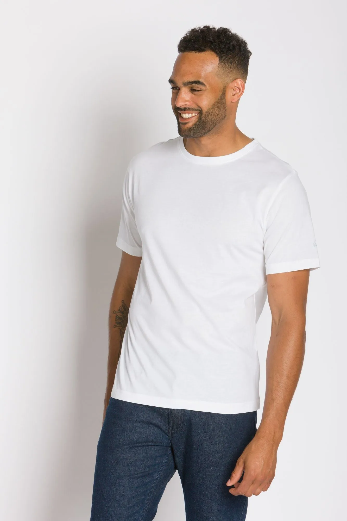 Tourist | Men's Anti-Stain Pocket-less Tee sold by Ably Apparel