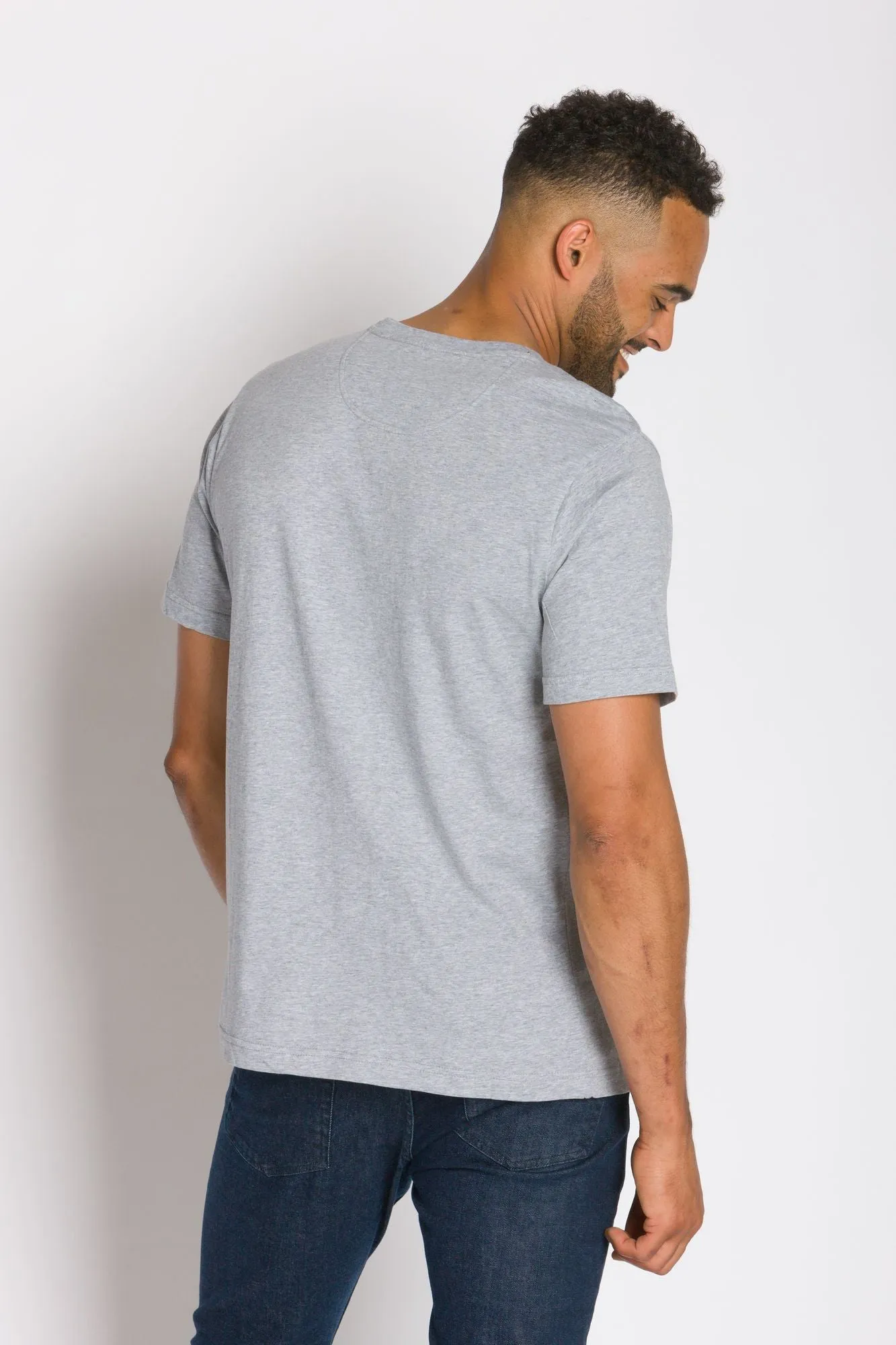 Tourist | Men's Anti-Stain Pocket-less Tee sold by Ably Apparel product image thumbnail 5