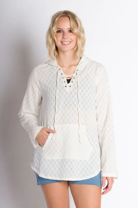Pearl | Women's Hooded Swimsuit Cover Up sold by Ably Apparel product image thumbnail 2