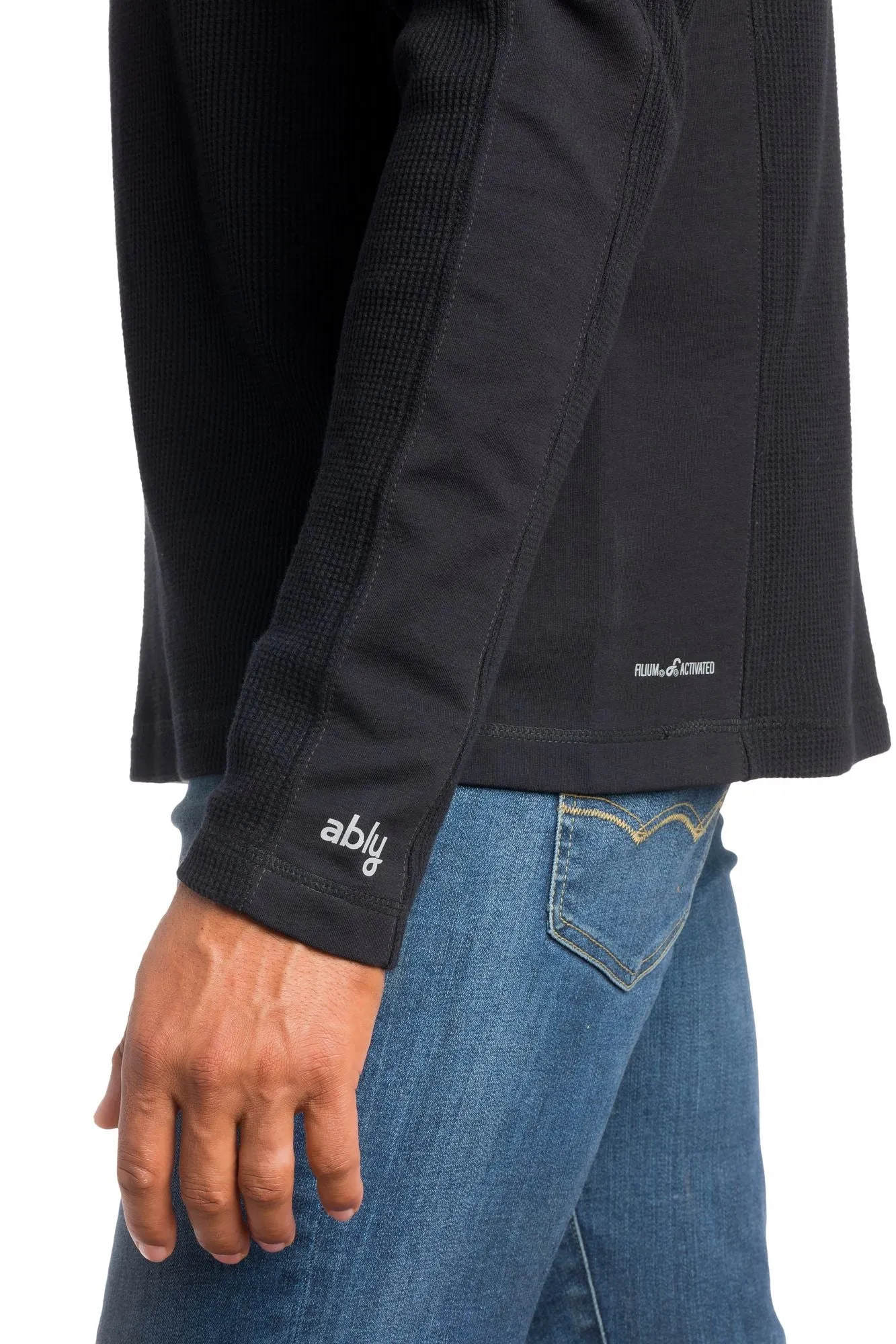 Luxor | Men's Thermal Pullover Crew Neck Shirt sold by Ably Apparel product image thumbnail 3