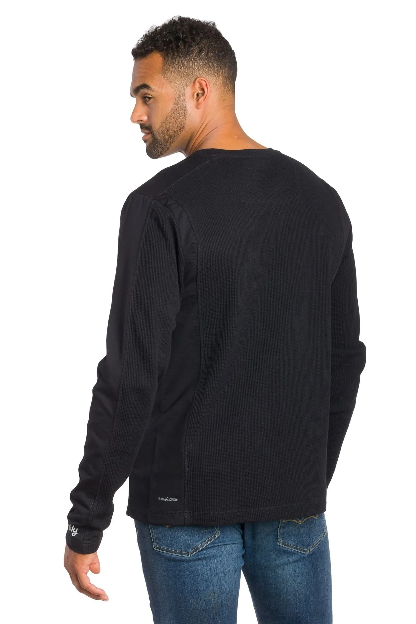 Luxor | Men's Thermal Pullover Crew Neck Shirt sold by Ably Apparel product image thumbnail 2
