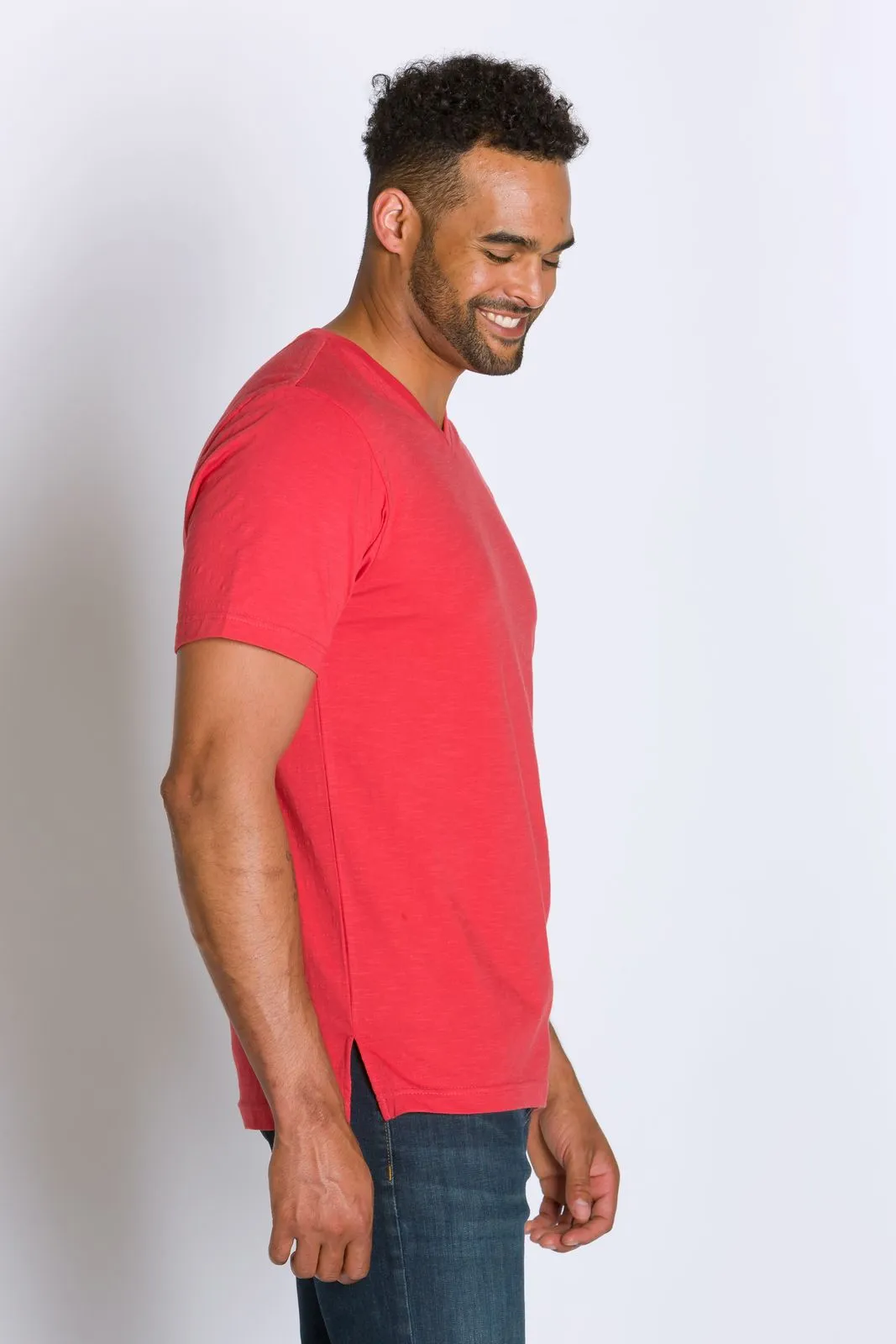 Jamie | Men's Cotton Slub Short Sleeve Top sold by Ably Apparel product image thumbnail 5