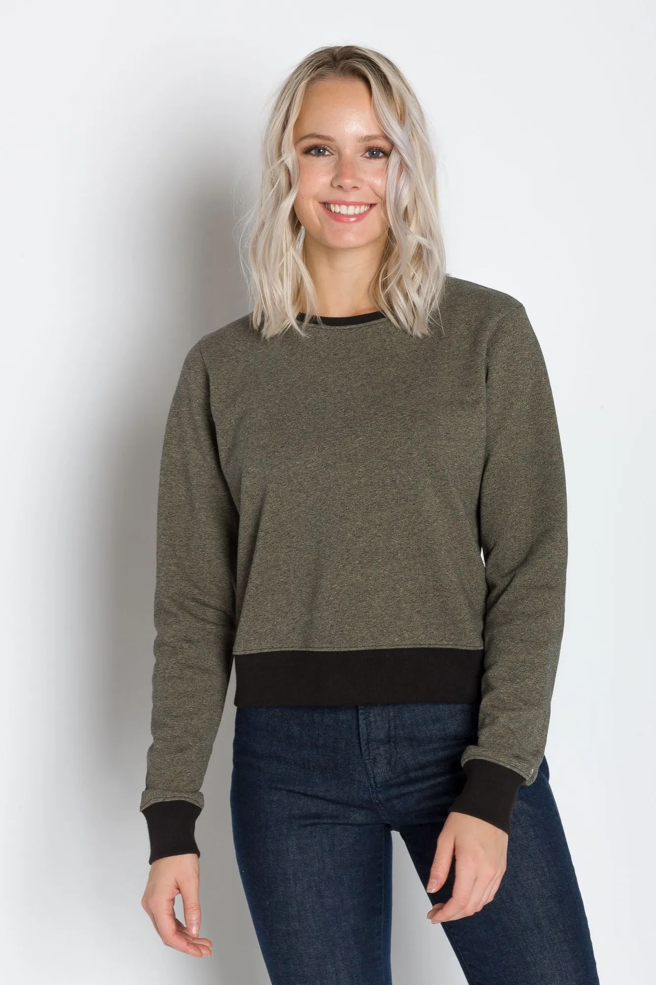 Fae | Women's Fleece Crop Top Sweatshirt sold by Ably Apparel