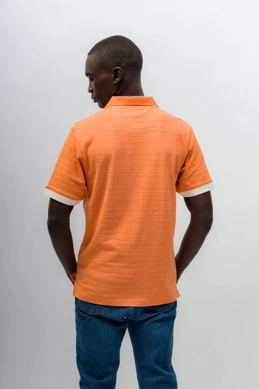 Adam | Men's Novelty Knit Polo sold by Ably Apparel product image thumbnail 3