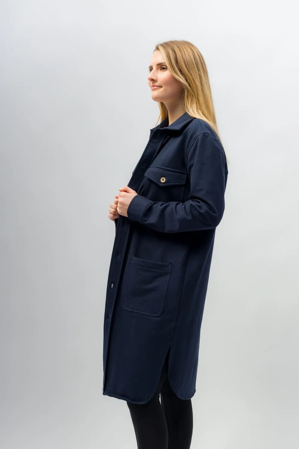Gianna | Women's Heavy Weight Long Coat sold by Ably Apparel product image thumbnail 3