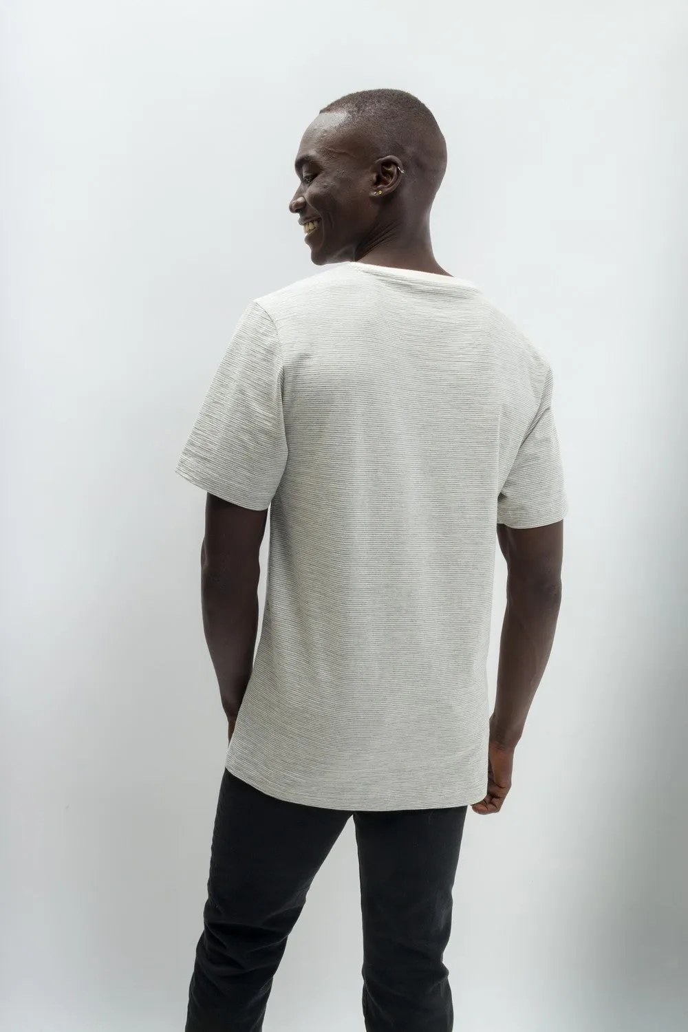 Owen | Men's Crinkle Knit T-Shirt sold by Ably Apparel product image thumbnail 5