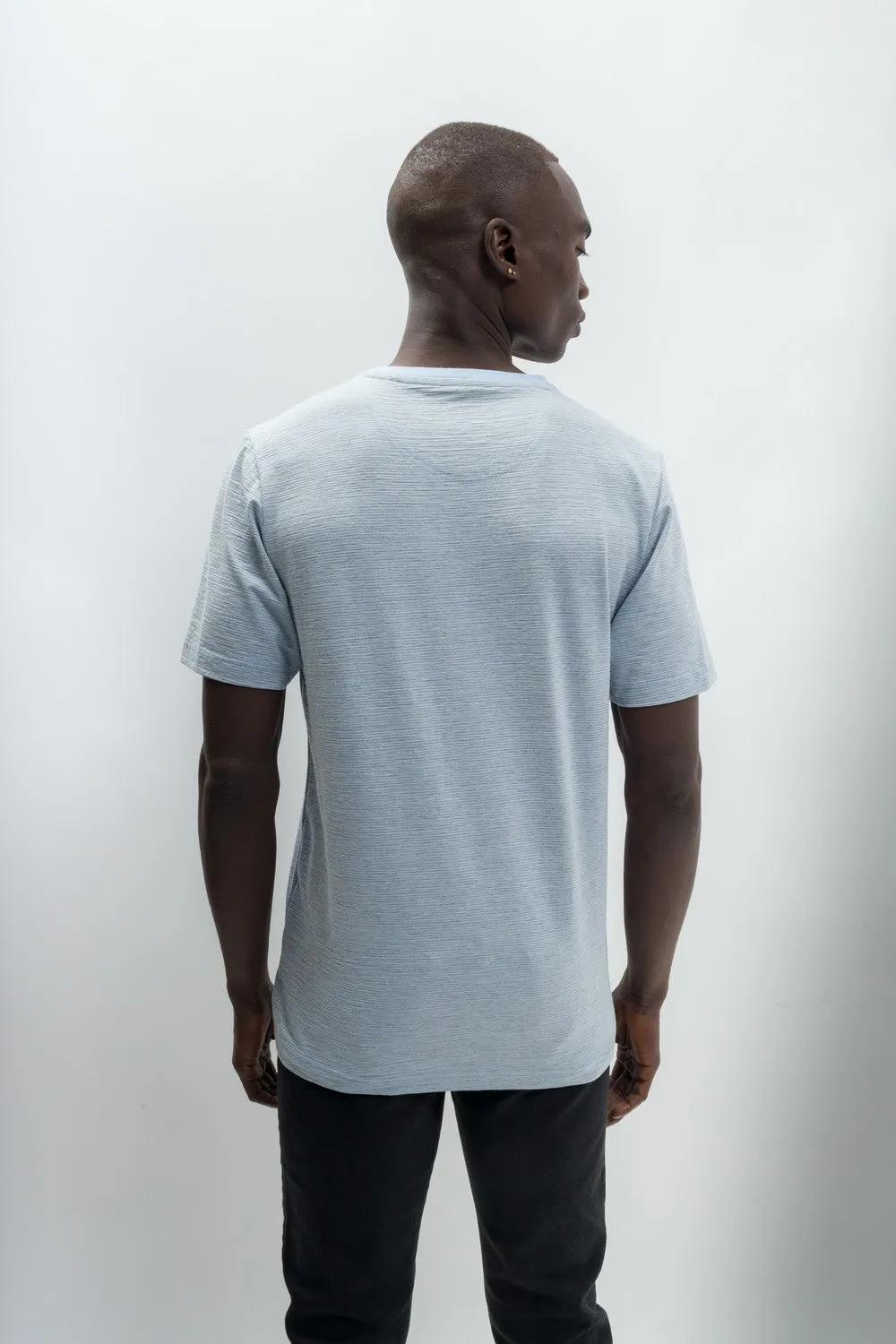 Owen | Men's Crinkle Knit T-Shirt sold by Ably Apparel product image thumbnail 2