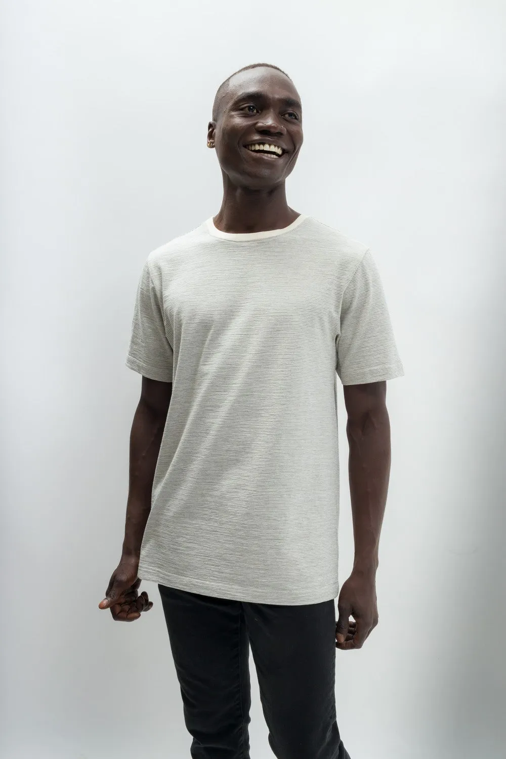 Owen | Men's Crinkle Knit T-Shirt sold by Ably Apparel product image thumbnail 4