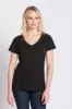 Vanessa | Women's Anti-Stain Deep V-neck sold by Ably Apparel