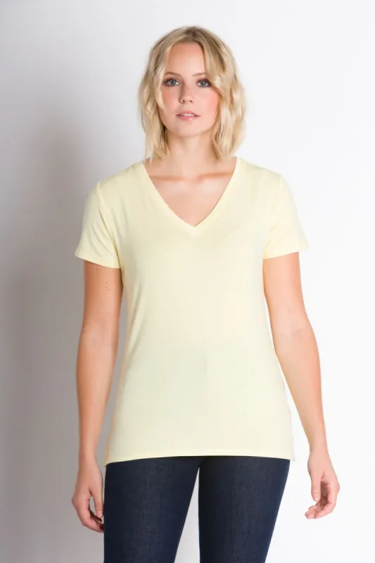 Nessa | Women's Modal Short Sleeve Top sold by Ably Apparel