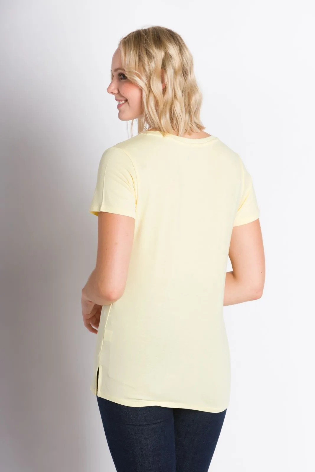 Nessa | Women's Modal Short Sleeve Top sold by Ably Apparel product image thumbnail 3