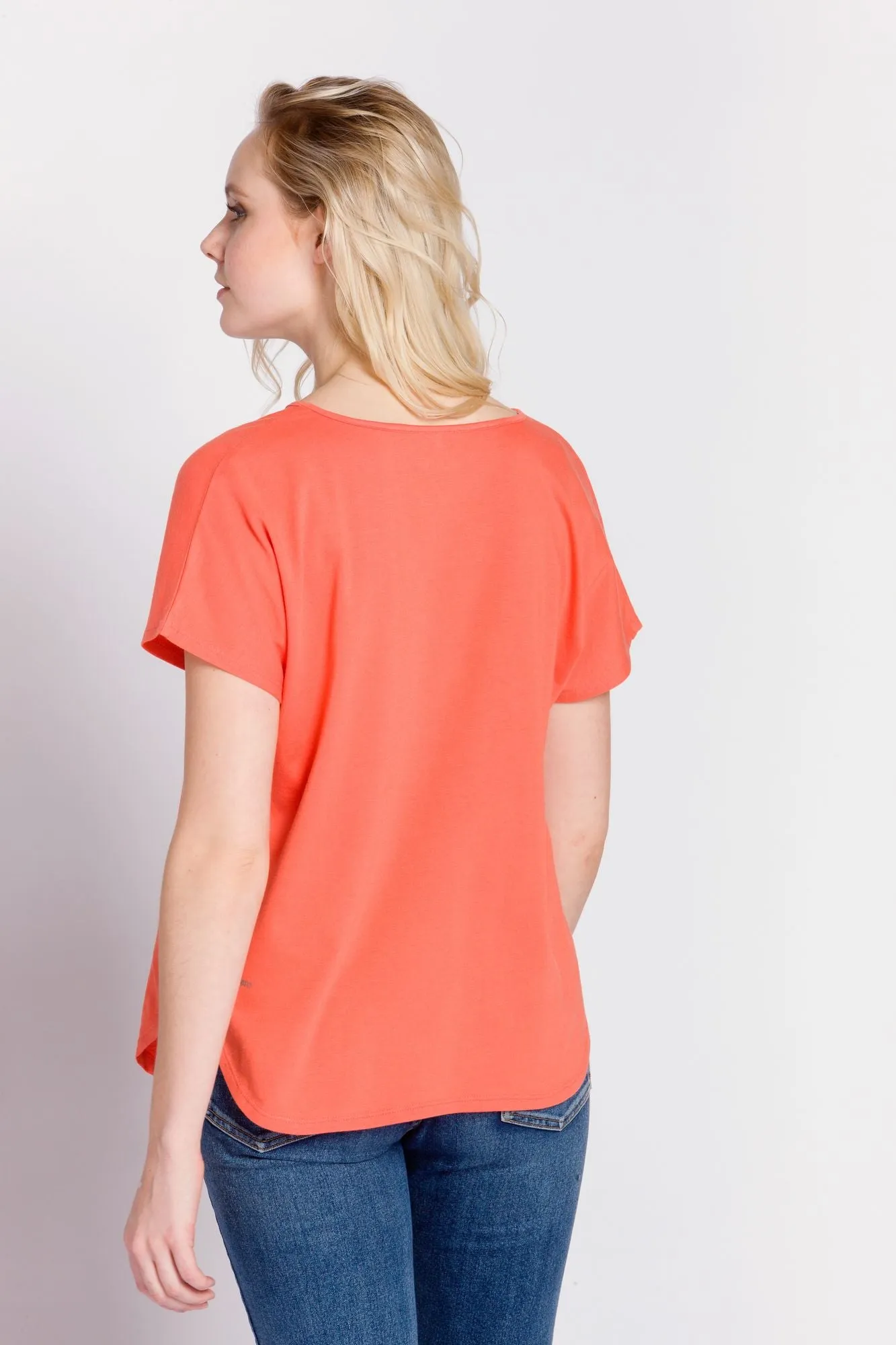 Amy | Women's Knit Short Sleeve Top sold by Ably Apparel product image thumbnail 3