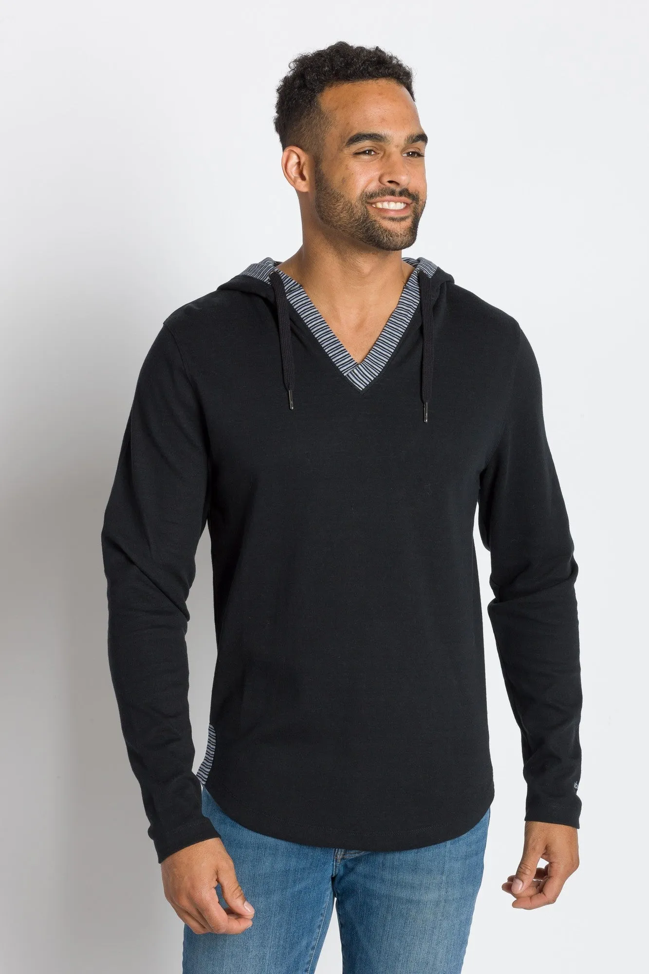 Rain-ier | Men's Plated Knit Hooded Top sold by Ably Apparel product image thumbnail 4