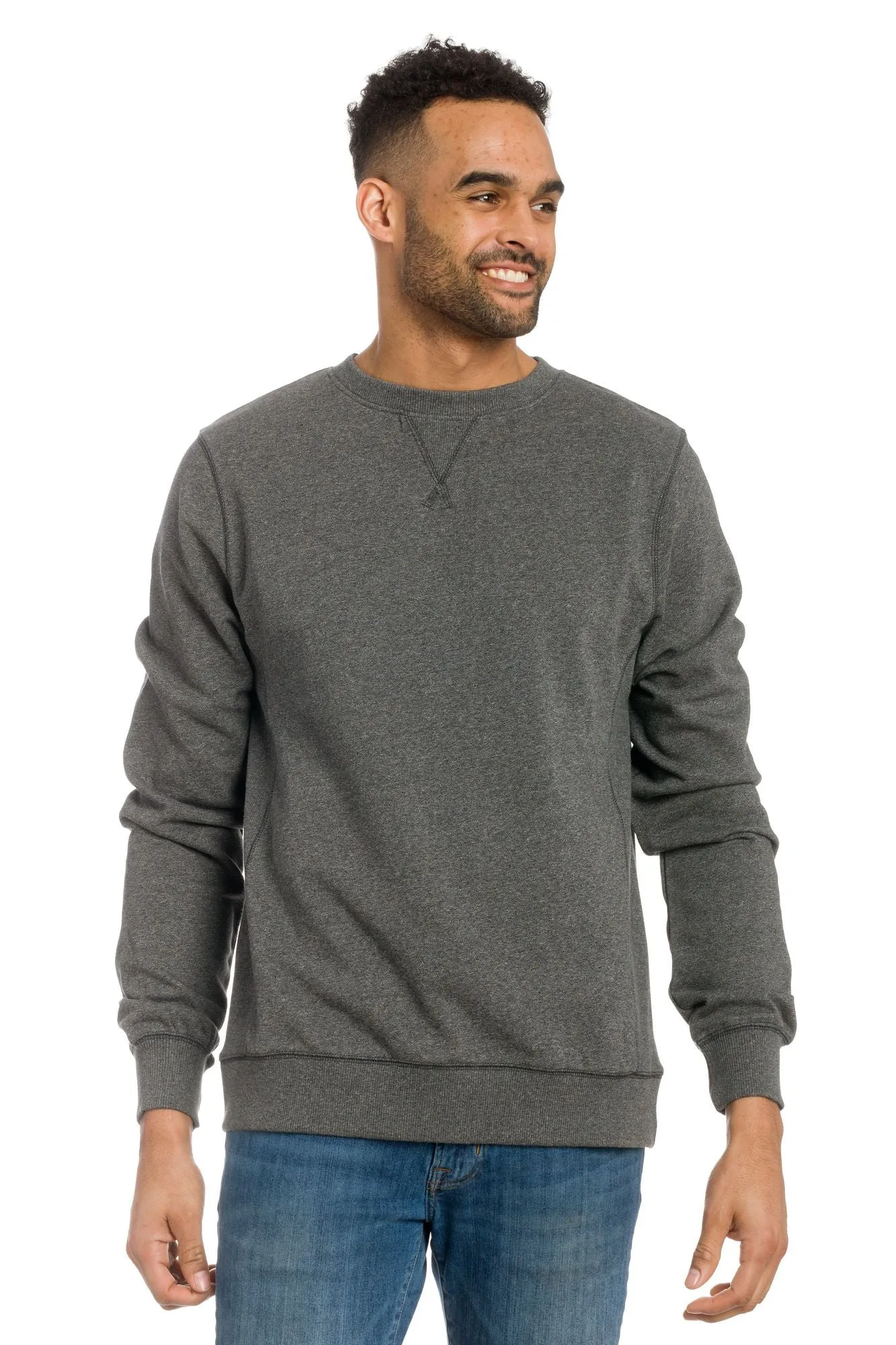 Alonzo | Men's Grindle Crew Neck Sweatshirt sold by Ably Apparel product image thumbnail 4