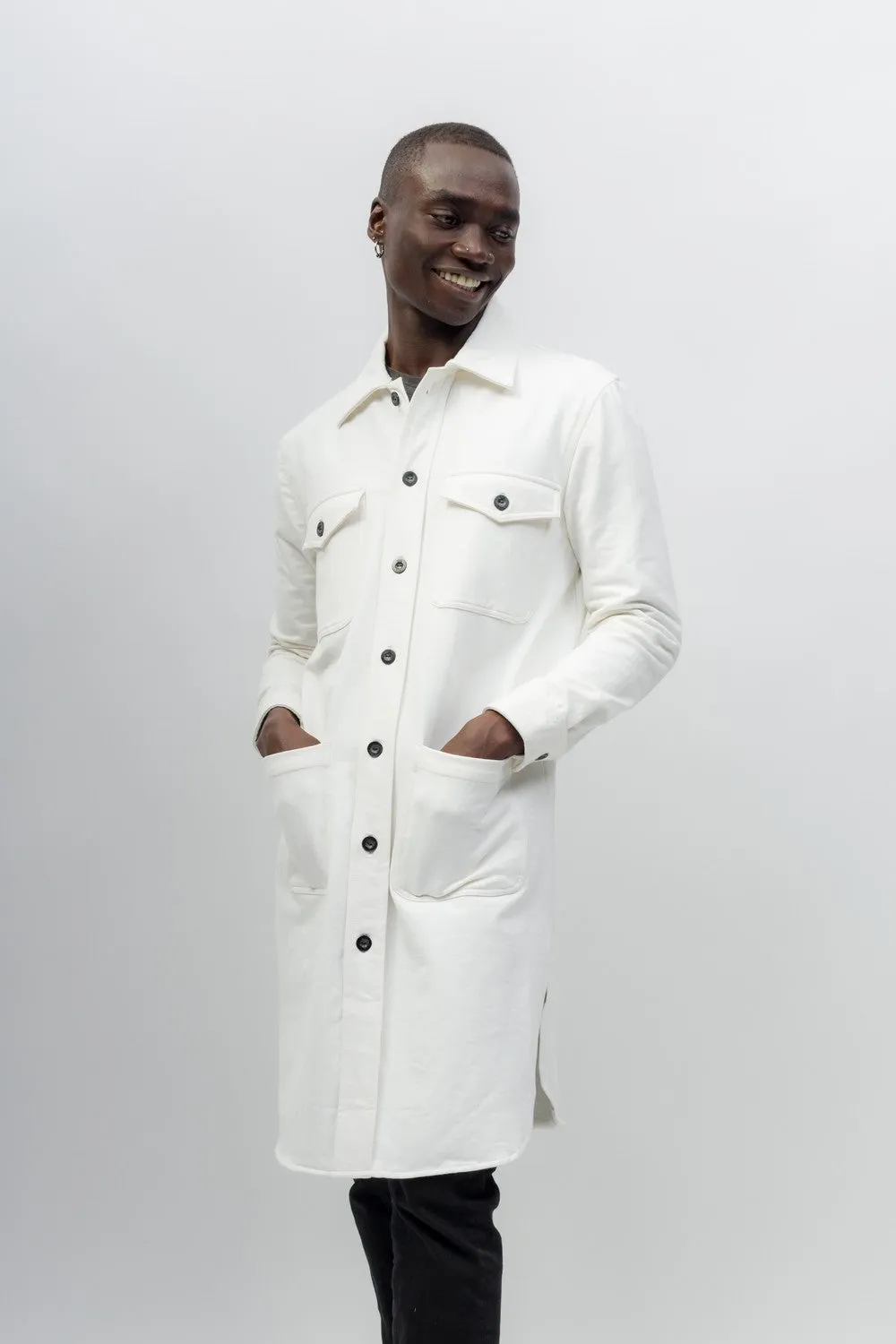 Gianna | Men's Heavyweight Long Coat sold by Ably Apparel