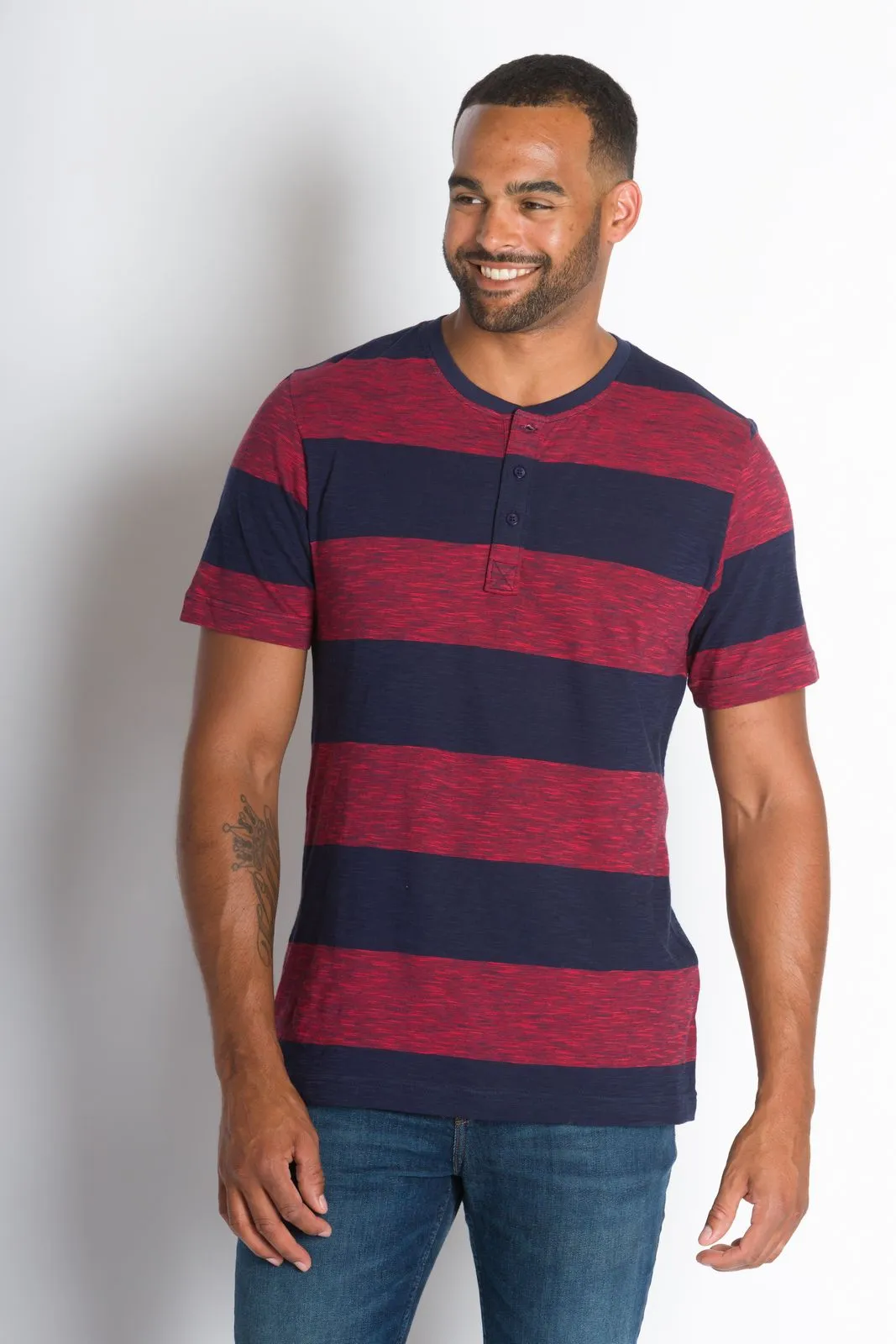 Embark | Men's Cotton Slub Short Sleeve Top sold by Ably Apparel