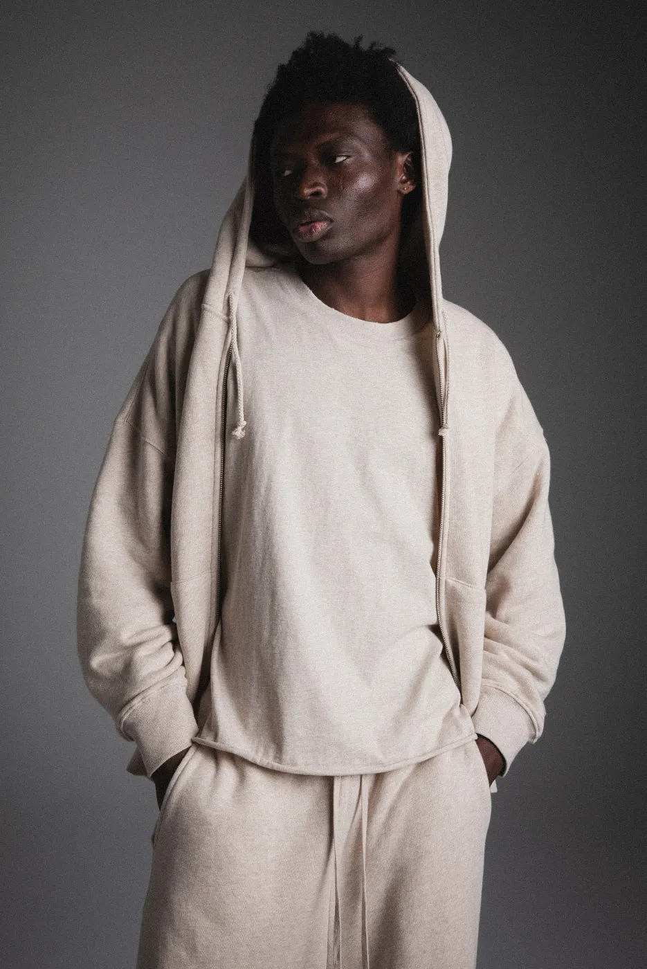 UNLINED ZIP HOODIE sold by Elwood Clothing product image thumbnail 4