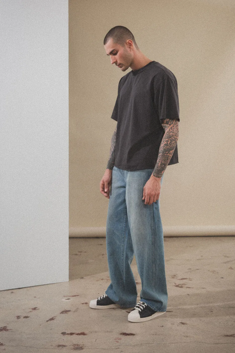 OVERSIZED CROP CORE TEE sold by Elwood Clothing product image thumbnail 4
