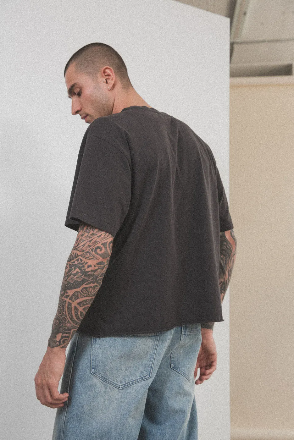 OVERSIZED CROP CORE TEE sold by Elwood Clothing product image thumbnail 5