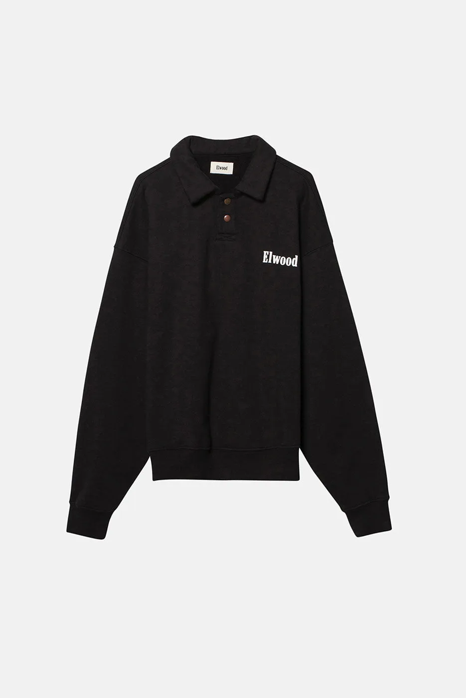HEAVYWEIGHT TRADEMARK POLO CREWNECK sold by Elwood Clothing
