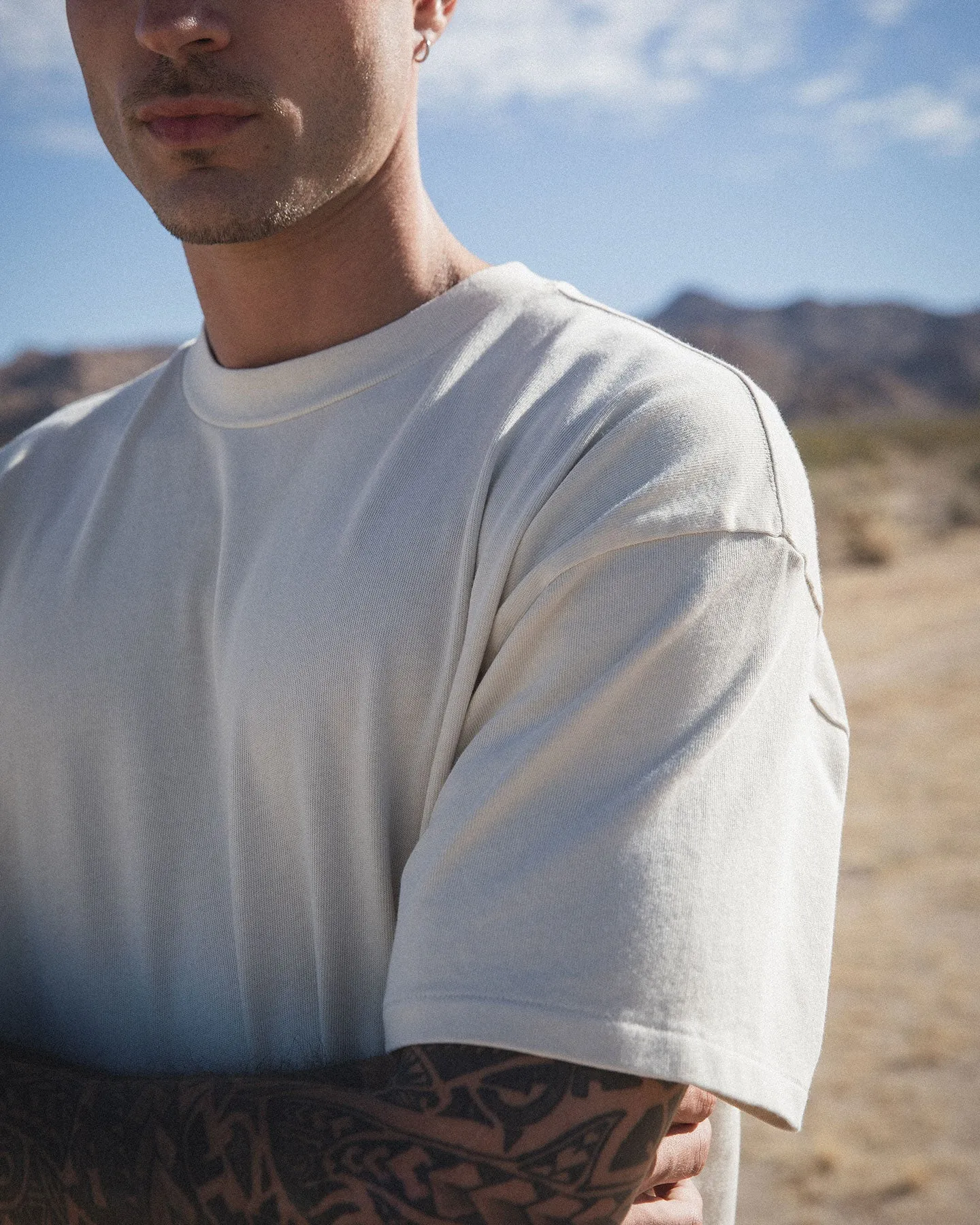 CROP HILL TEE sold by Elwood Clothing product image thumbnail 4