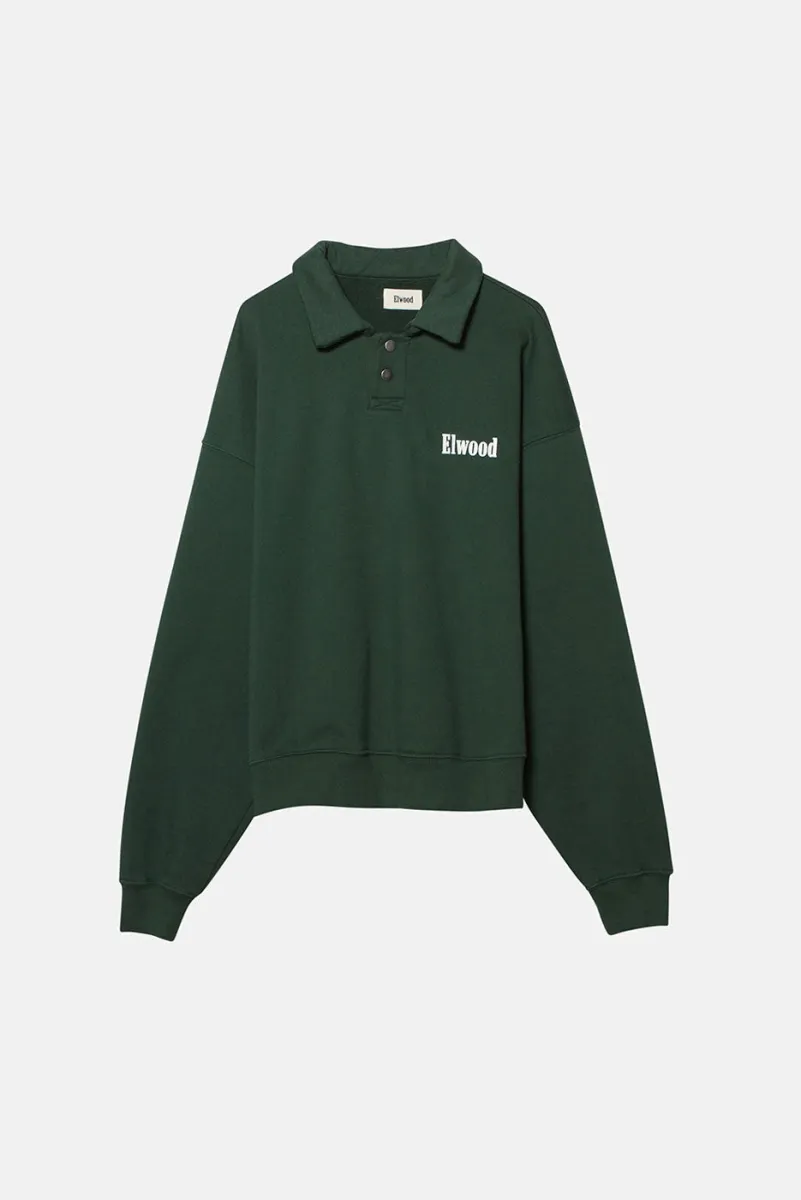 HEAVYWEIGHT TRADEMARK POLO CREWNECK | Parallel