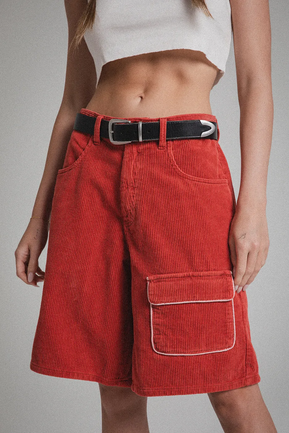 BAGGY CORDUROY SHORT sold by Elwood Clothing product image thumbnail 4